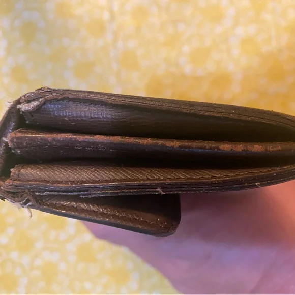 Louis Vuitton Damier Ebene Sarah wallet Authentic Project - Picture 10 of 12